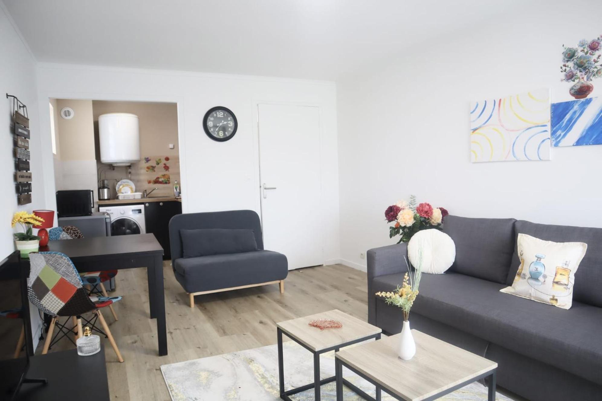 Apartmán Cosy Sun-Mantes-La-Jolie Exteriér fotografie